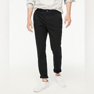 J Crew Factory Athletic slim-fit chino pant in Black size 31x32 NWT AZ844